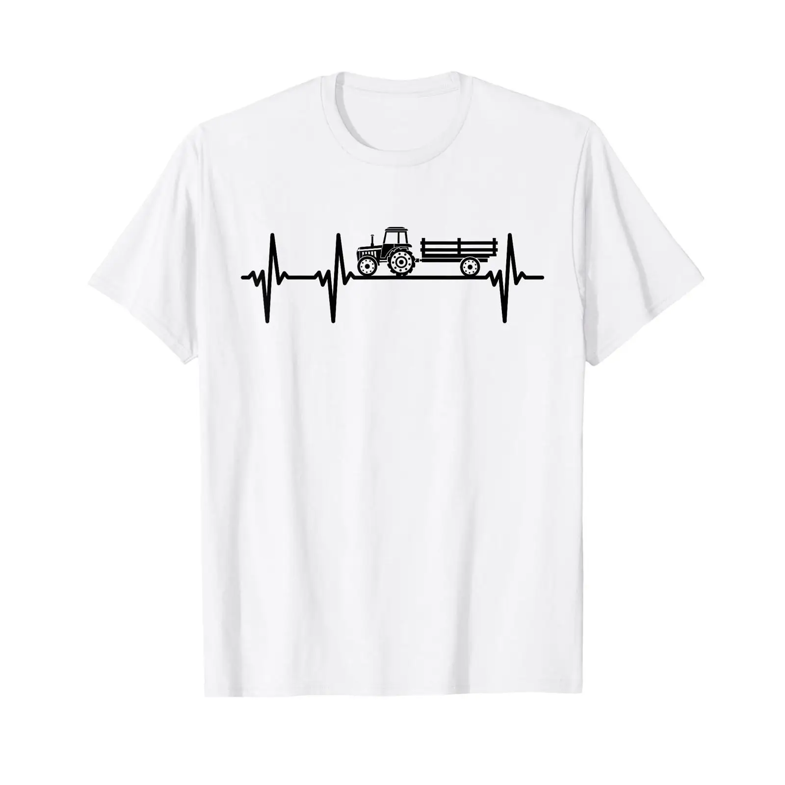 Agriculture.Farming Design - Tractor Heartbeat Agricultural Idea Farm T