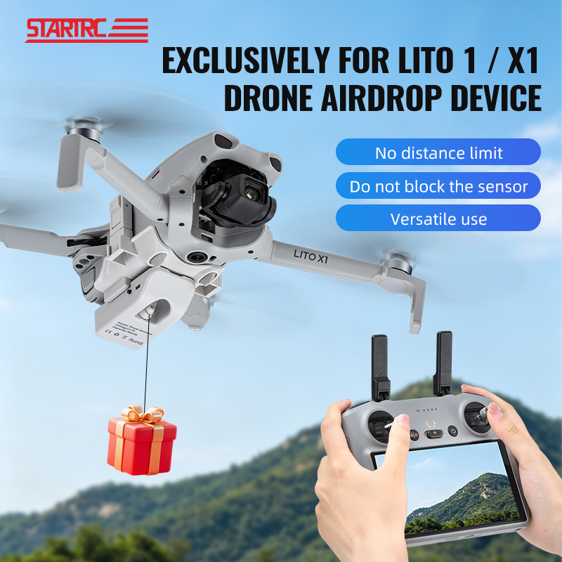 12KM Airdrop System For DJI Li - đánh giá và giá Drone Crop Sprayer